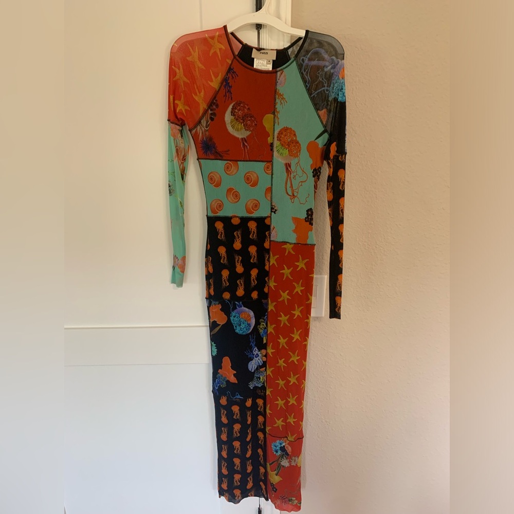 Fuzzi Size Small Multicolor dress